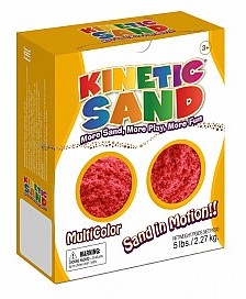 Песок для лепки Kinetic Sand. 2,27 кг. Красный