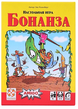 Бонанза Настольная игра