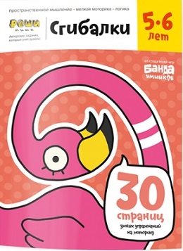 Сгибалки 5-6 лет. Задания для развития мышления. Реши пиши