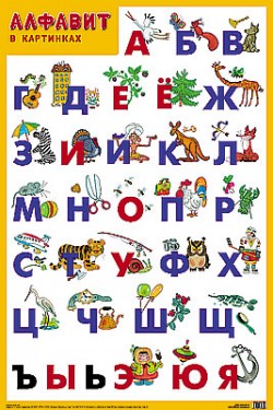 Алфавит. Плакат.