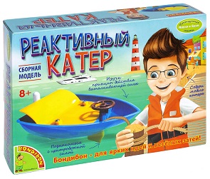 Рективный катер. Французские опыты Науки с Буки