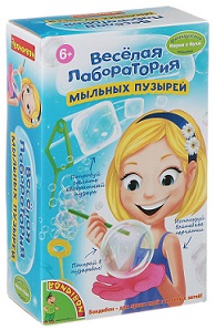 Веселая лаборатория мыльных пузырей. Французские опыты Науки с Буки