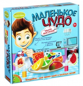 Маленькое чудо. Мыло фигурное. Французские опыты Науки с Буки