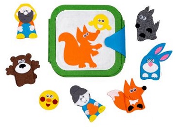 Книжка игралка Колобок
