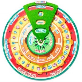 Фруктовый календарь. Обучающая игра