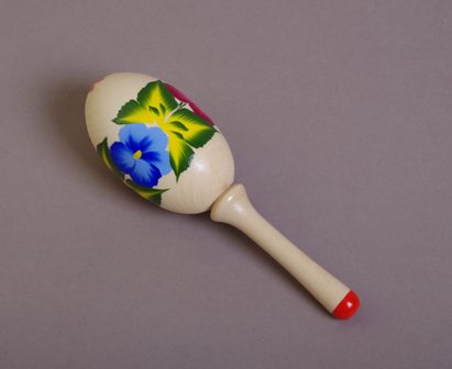 Погремушка Малая с росписью