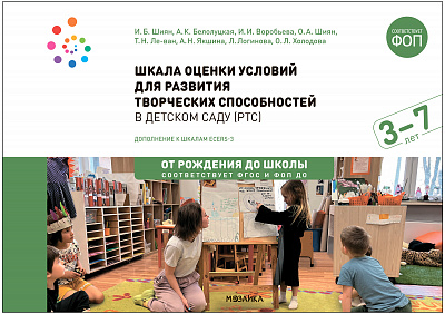 Шкала оценки условий для развития творческих способностей в детском саду. ФОП