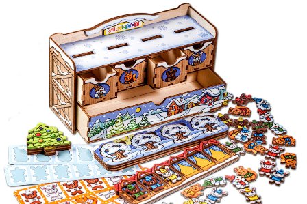 Волшебный комодик Новый год. Игровой набор. Дидактическая игра
