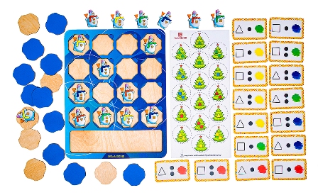 Снеговики Логическая игра