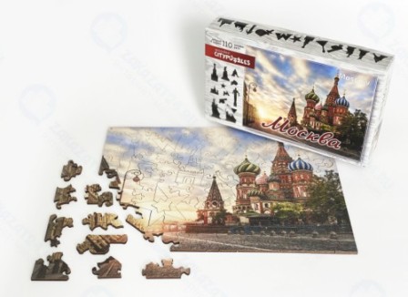 Пазл Москва Citypuzzles 110 элементов деревянный